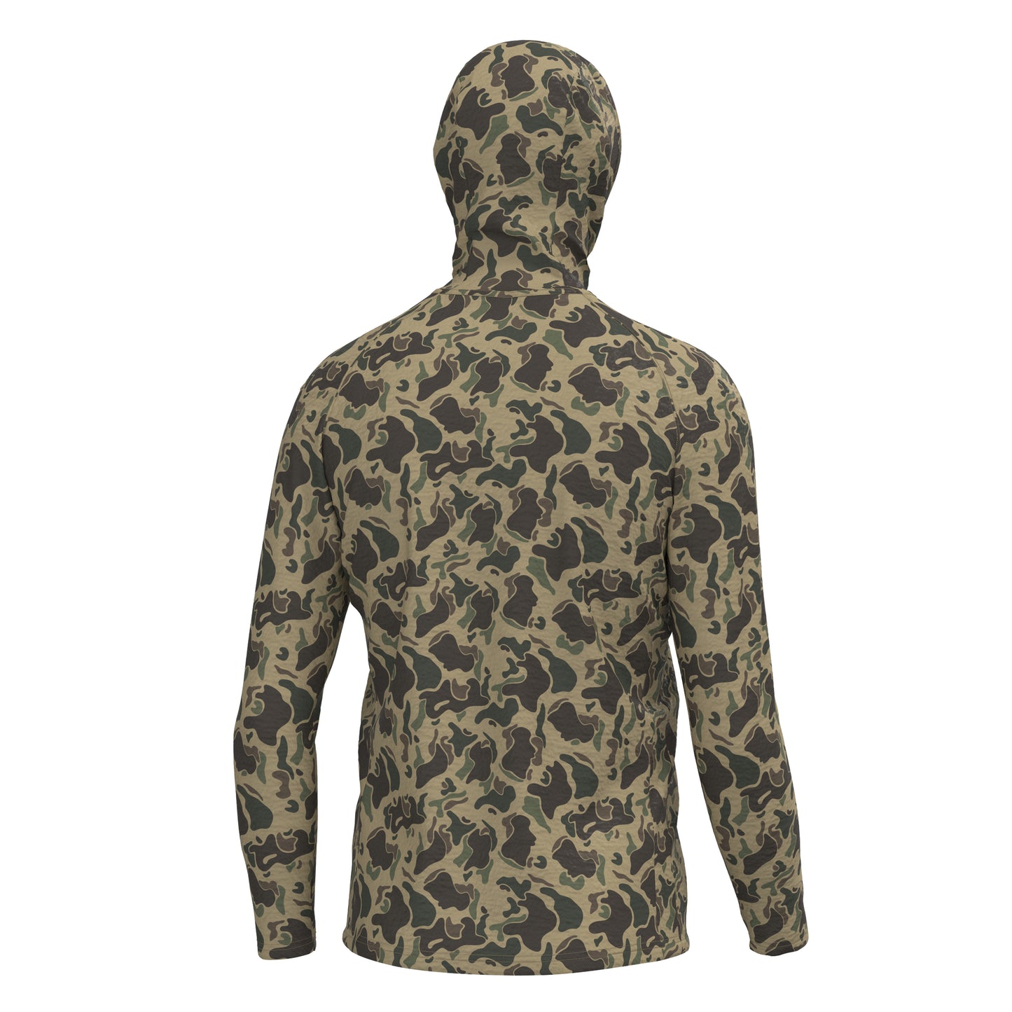 Heather Blend Hoodie - Retro Camo