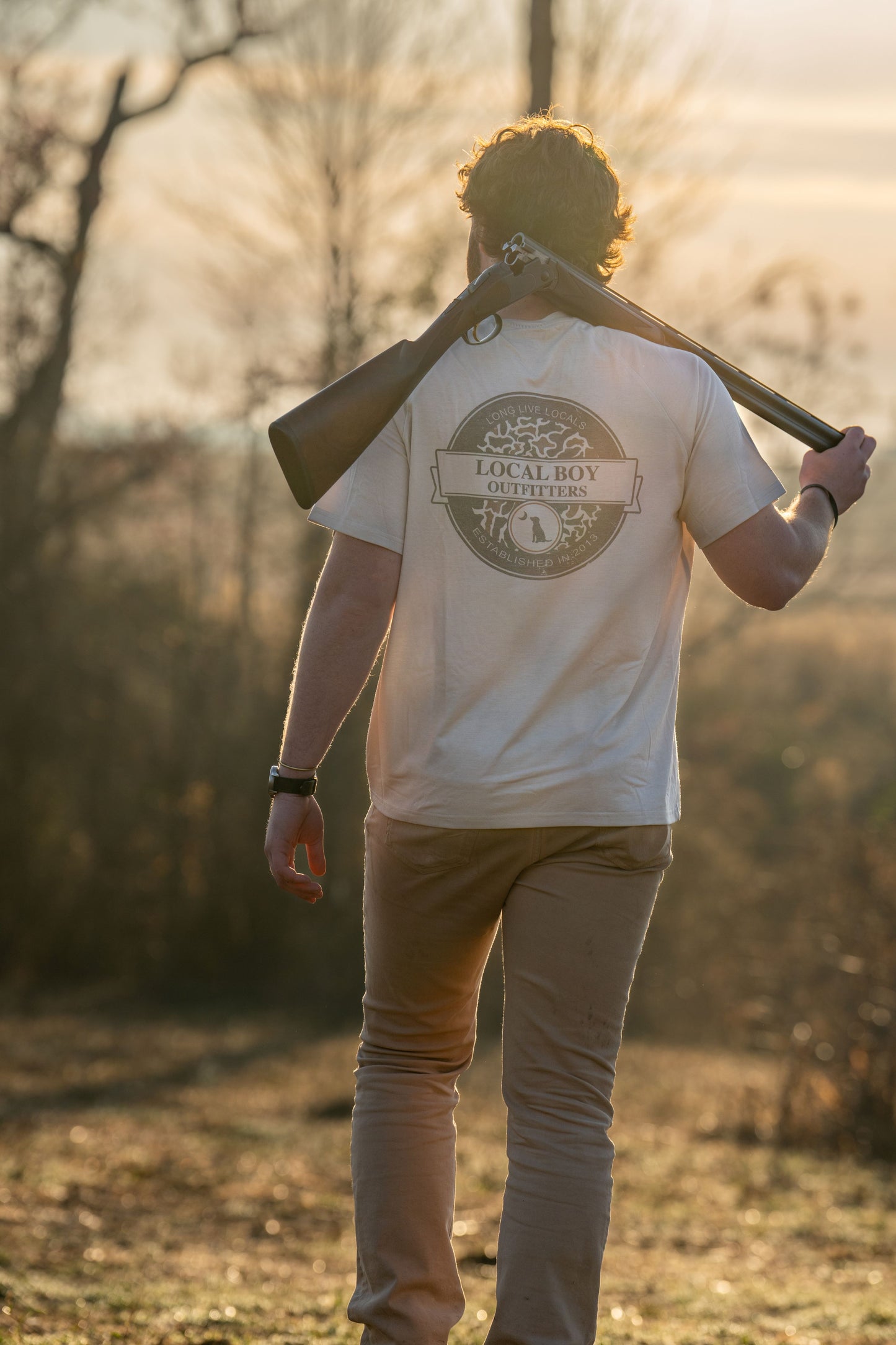 Vintage Sphere Short Sleeve Heather Performance Shirt - Sand