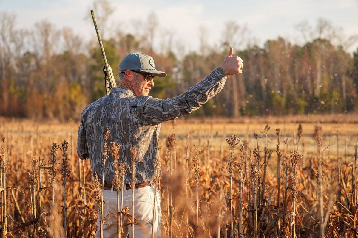 Camo Button Up - Mossy Oak Original Bottomland