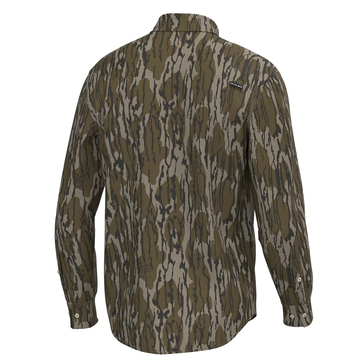 Camo Button Up - Mossy Oak Original Bottomland