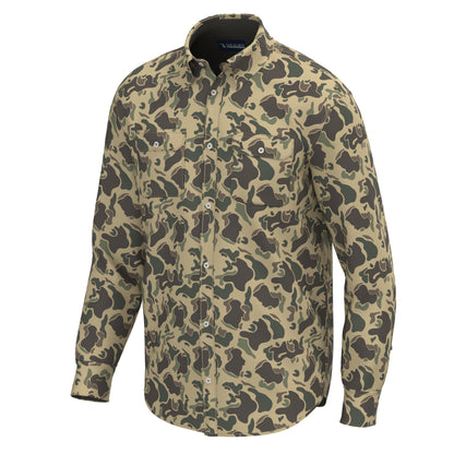 Camo Button Up - Retro Camo