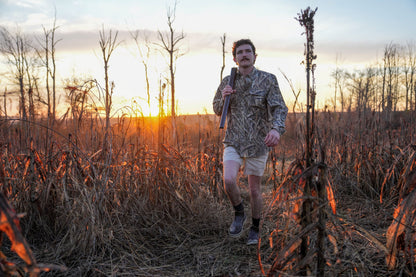 Camo Button Up - Mossy Oak Shadow Grass Blades