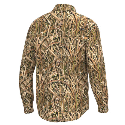 Camo Button Up - Mossy Oak Shadow Grass Blades