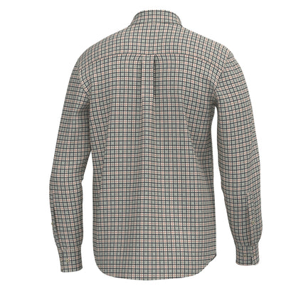Faulk Dress Shirt - Gray/Red/Black