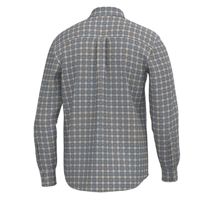 Faulk Dress Shirt - Slate/Rust/Navy