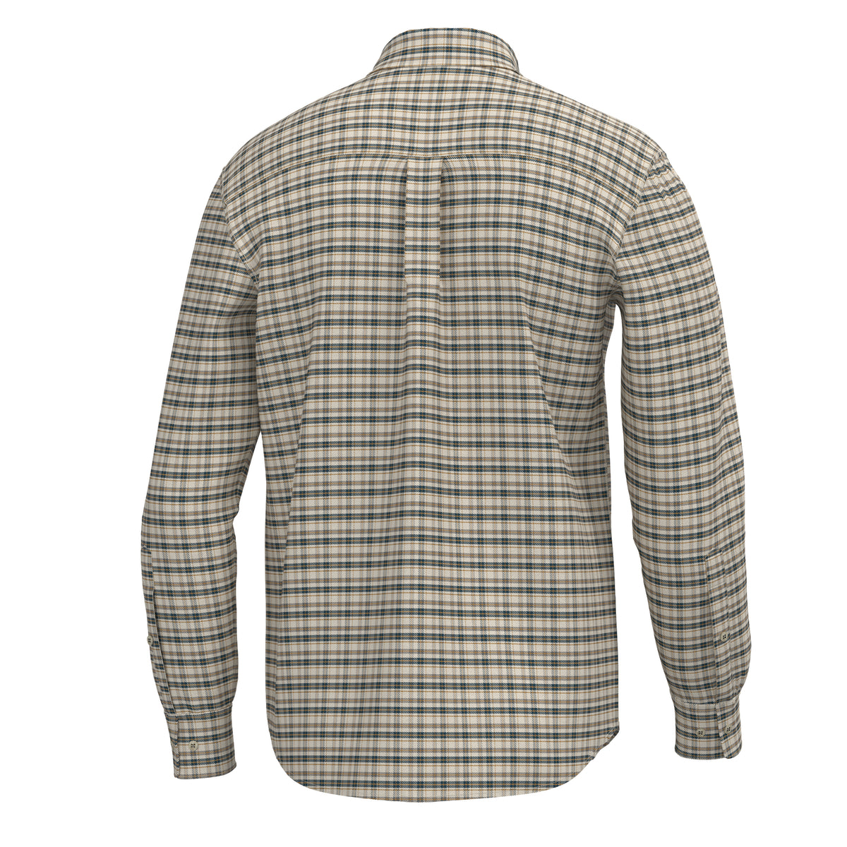 Scott Dress Shirt - Sand/Rust/Navy
