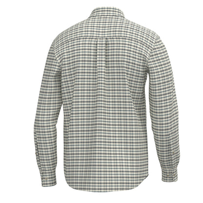 McNally Dress Shirt - Cream/Brown/Navy