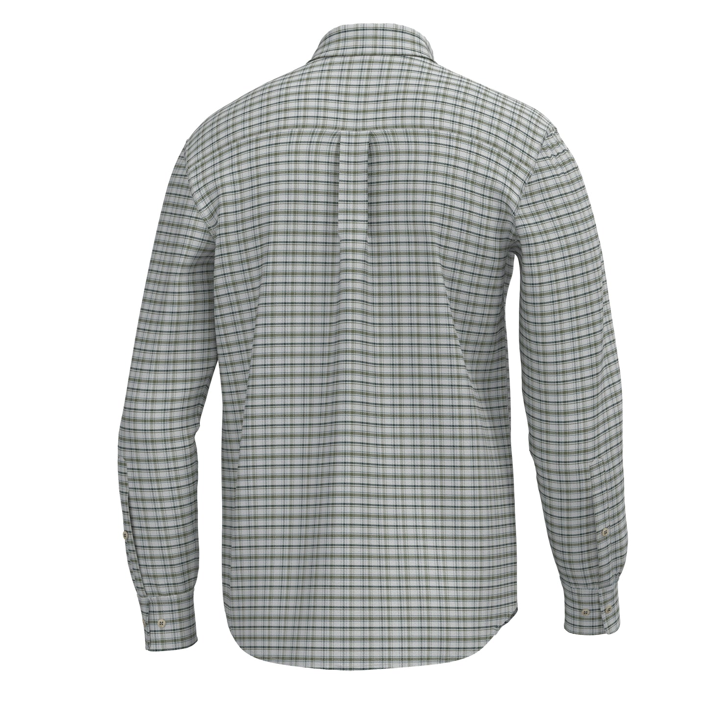 Youth McNally Dress Shirt - Silver/Smoky Teal/Olive