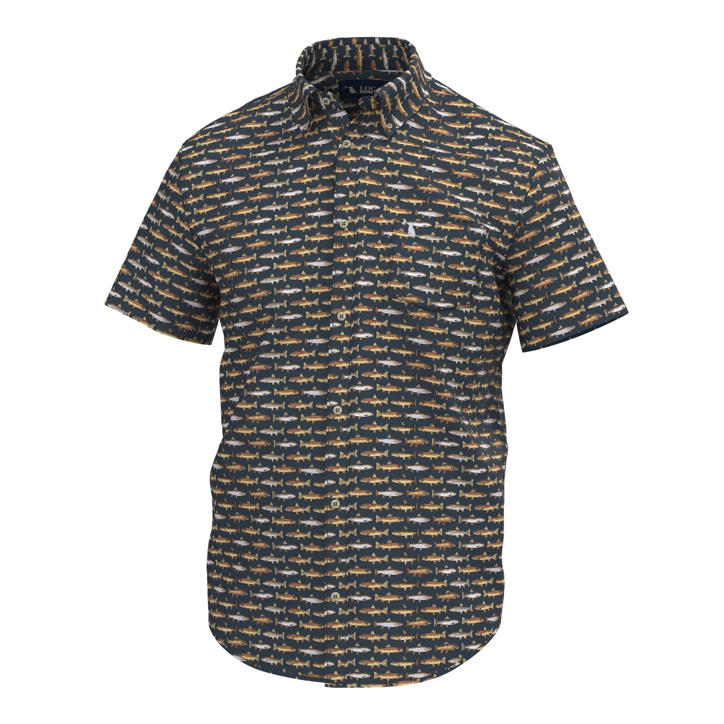Lowcountry Button Down - Blue Trout