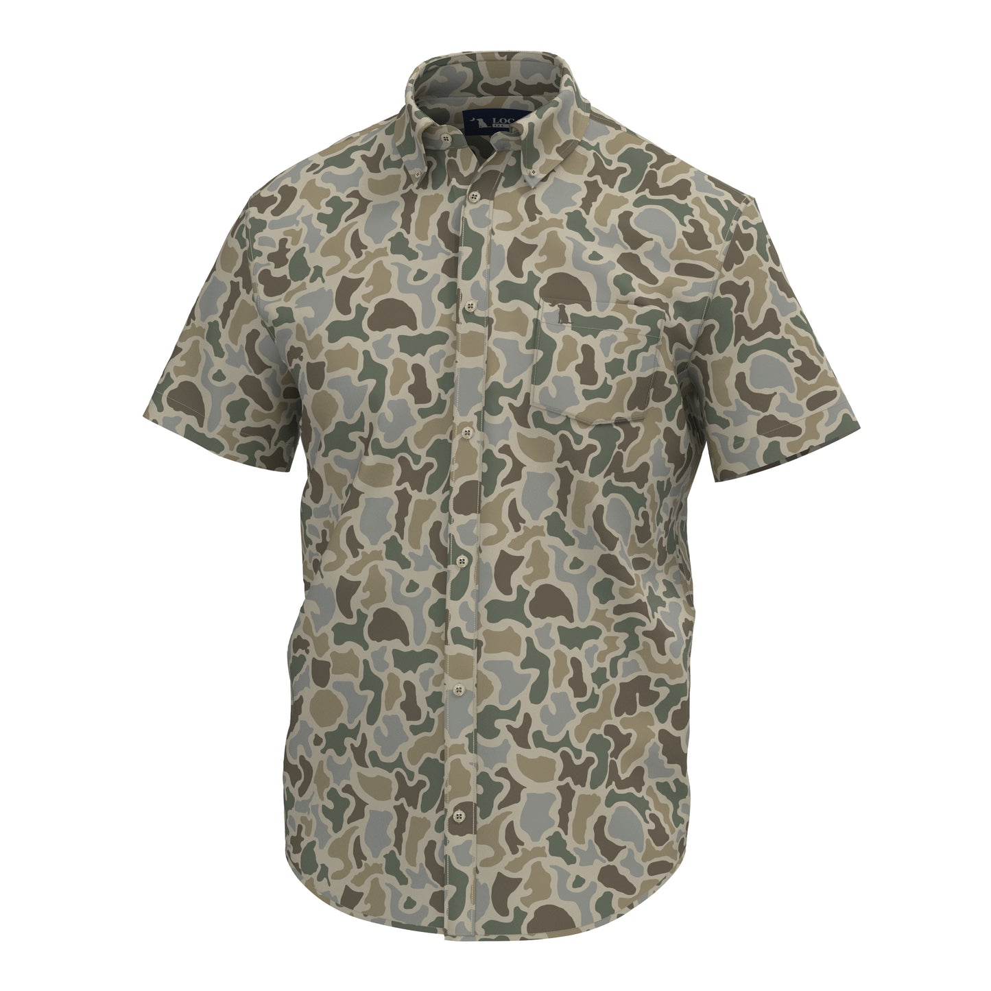 Lowcountry Button Down - Localflage Sand