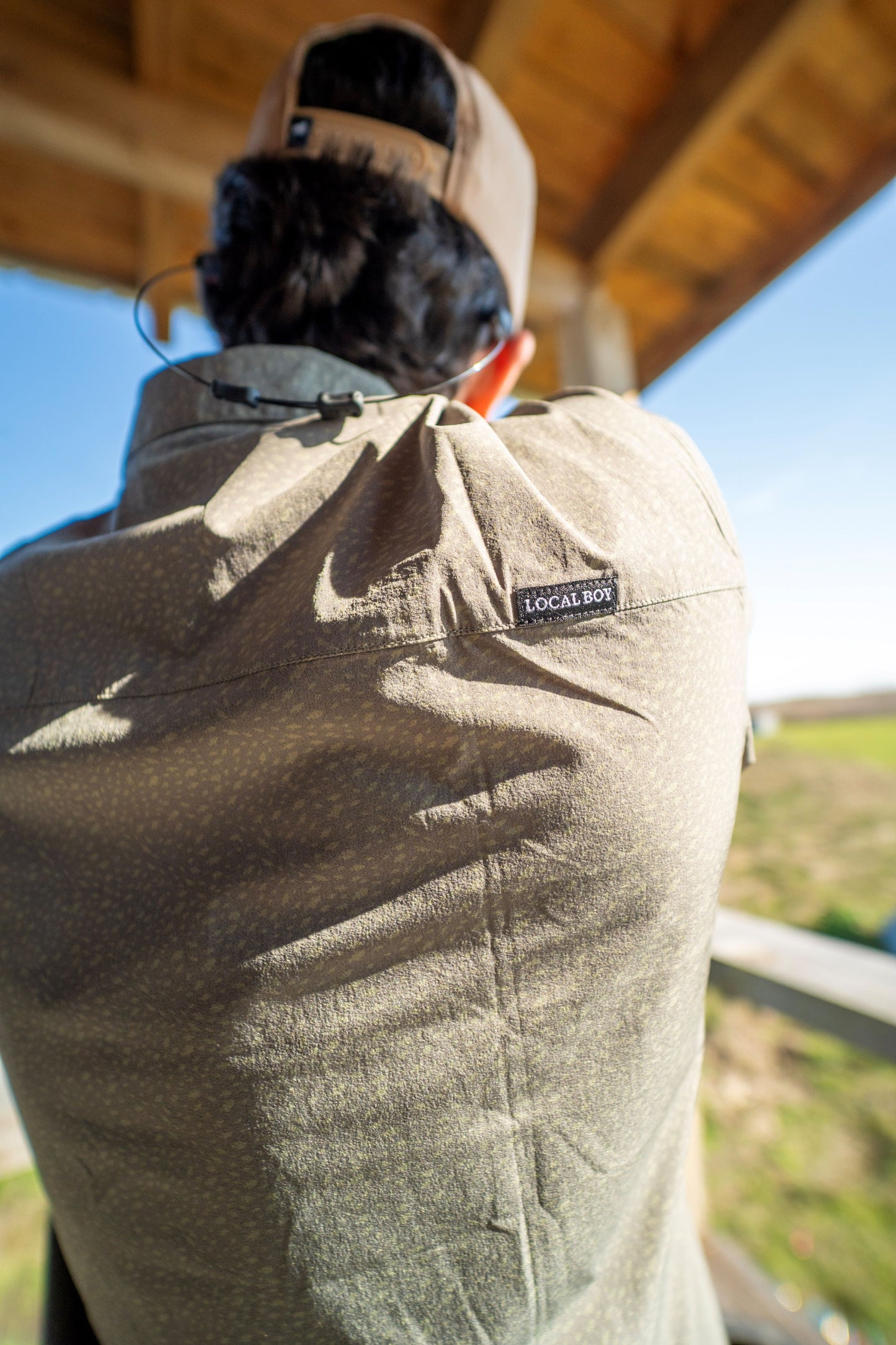 Lowcountry Button Down - Olive Shoal