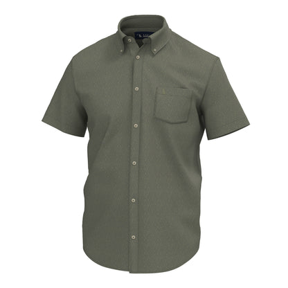 Lowcountry Button Down - Olive Shoal