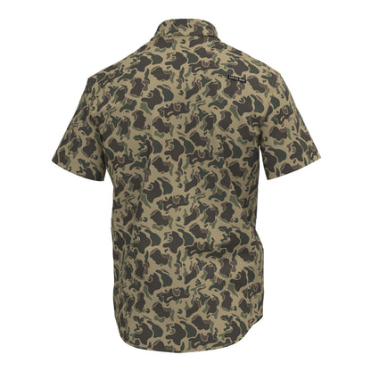 Lowcountry Button Down - Retro Camo