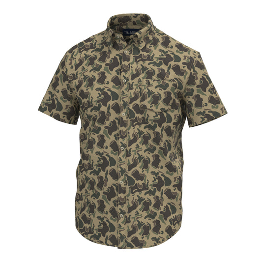 Lowcountry Button Down - Retro Camo