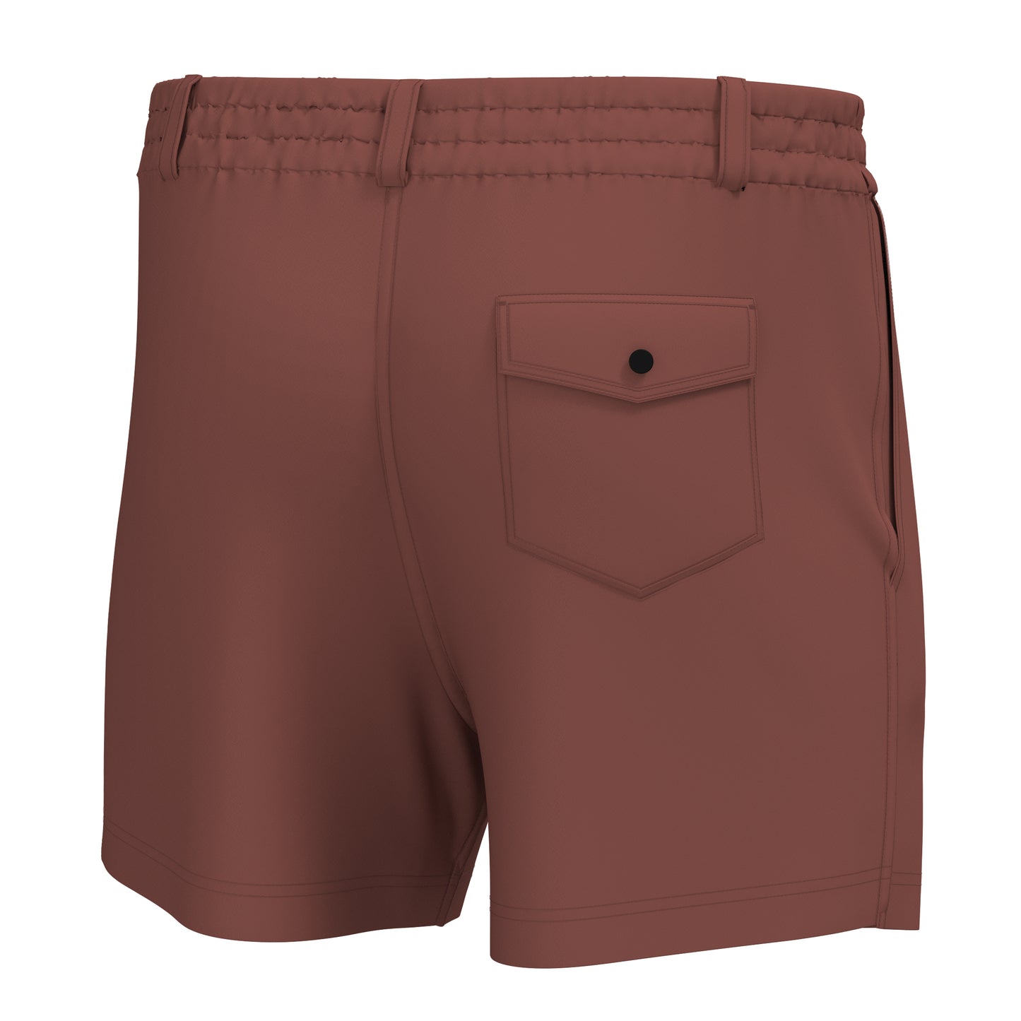 Volley Shorts - Mahogany