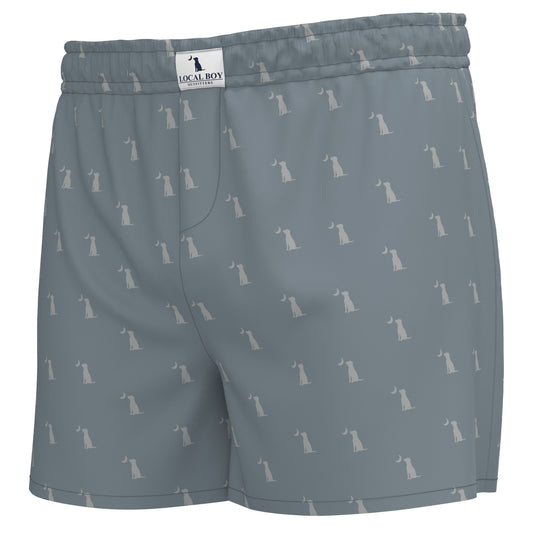 Boxer Shorts - Slate Dog & Moon
