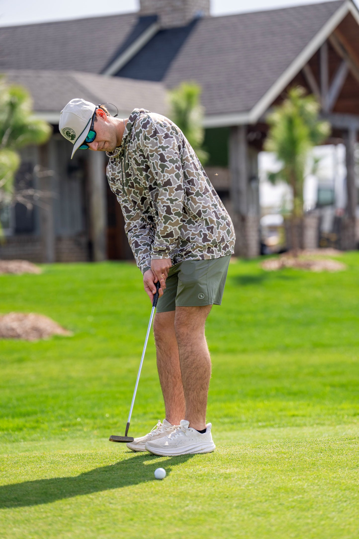 Flex 2-in-1 Shorts - Olive/Cool Gray