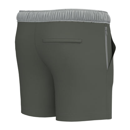 Flex 2-in-1 Shorts - Olive/Cool Gray