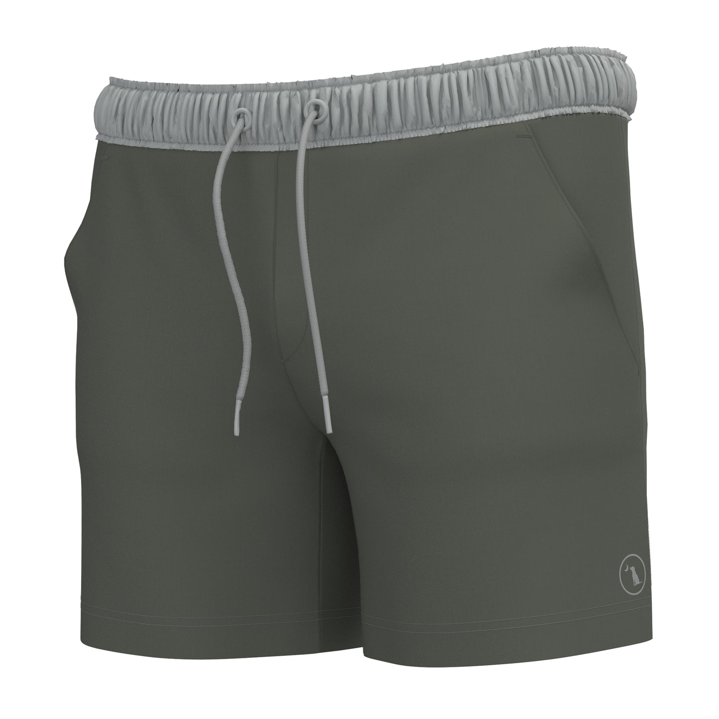 Flex 2-in-1 Shorts - Olive/Cool Gray