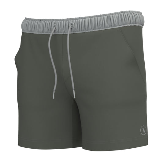 Flex 2-in-1 Shorts - Olive/Cool Gray