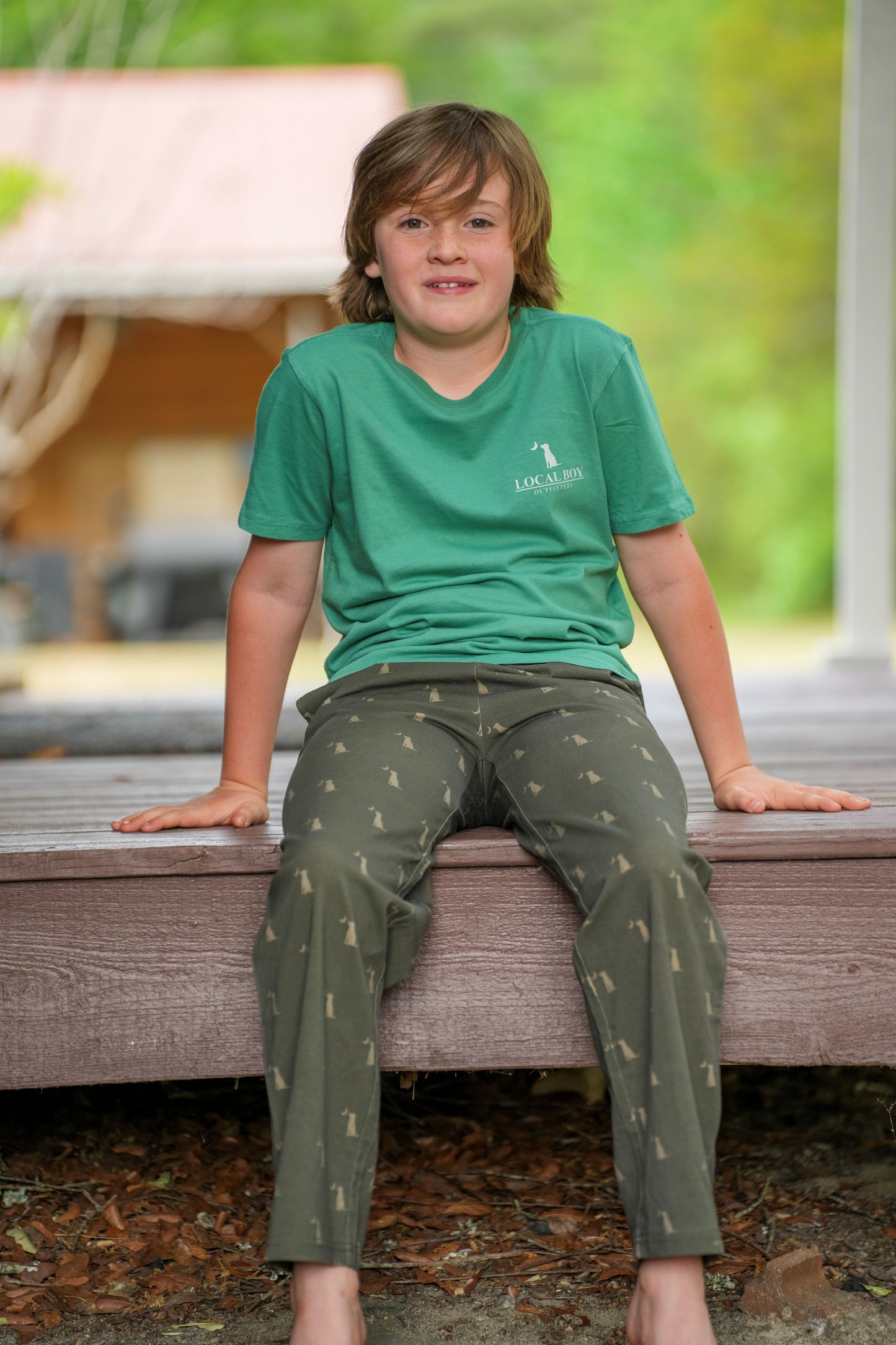 Youth Pajama Pant - Brush Camo