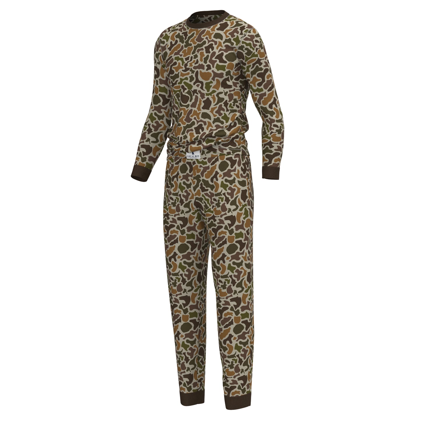 Toddler Rib Pajama Set - Localflage Vintage