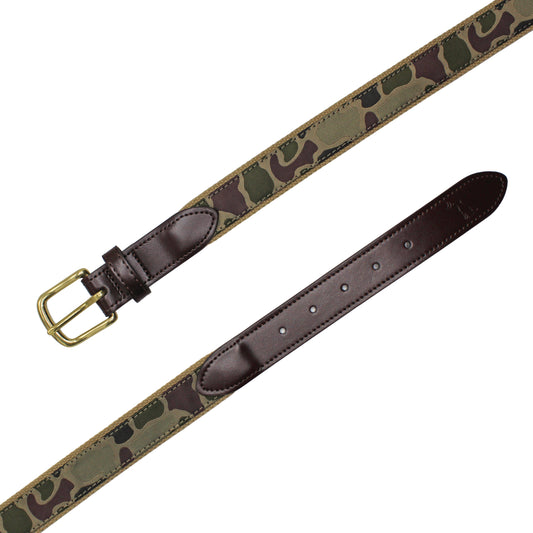 Ribbon Belt - Brush Camo
