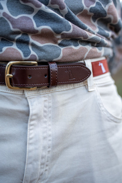 Ribbon Belt - Mahogany Dog & Moon