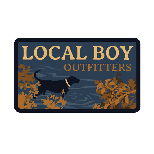 River Pup Decal