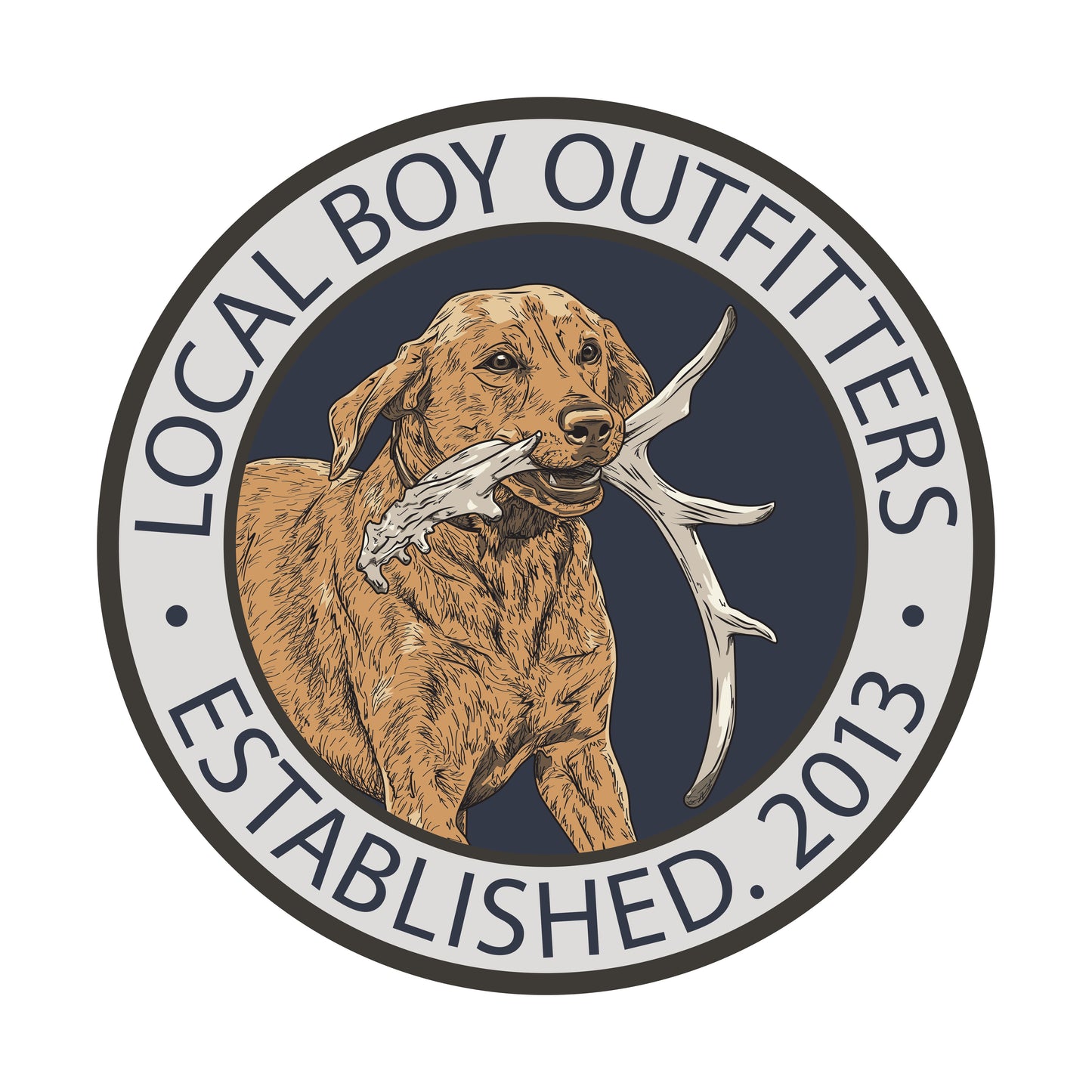 Antler Retrieve Decal