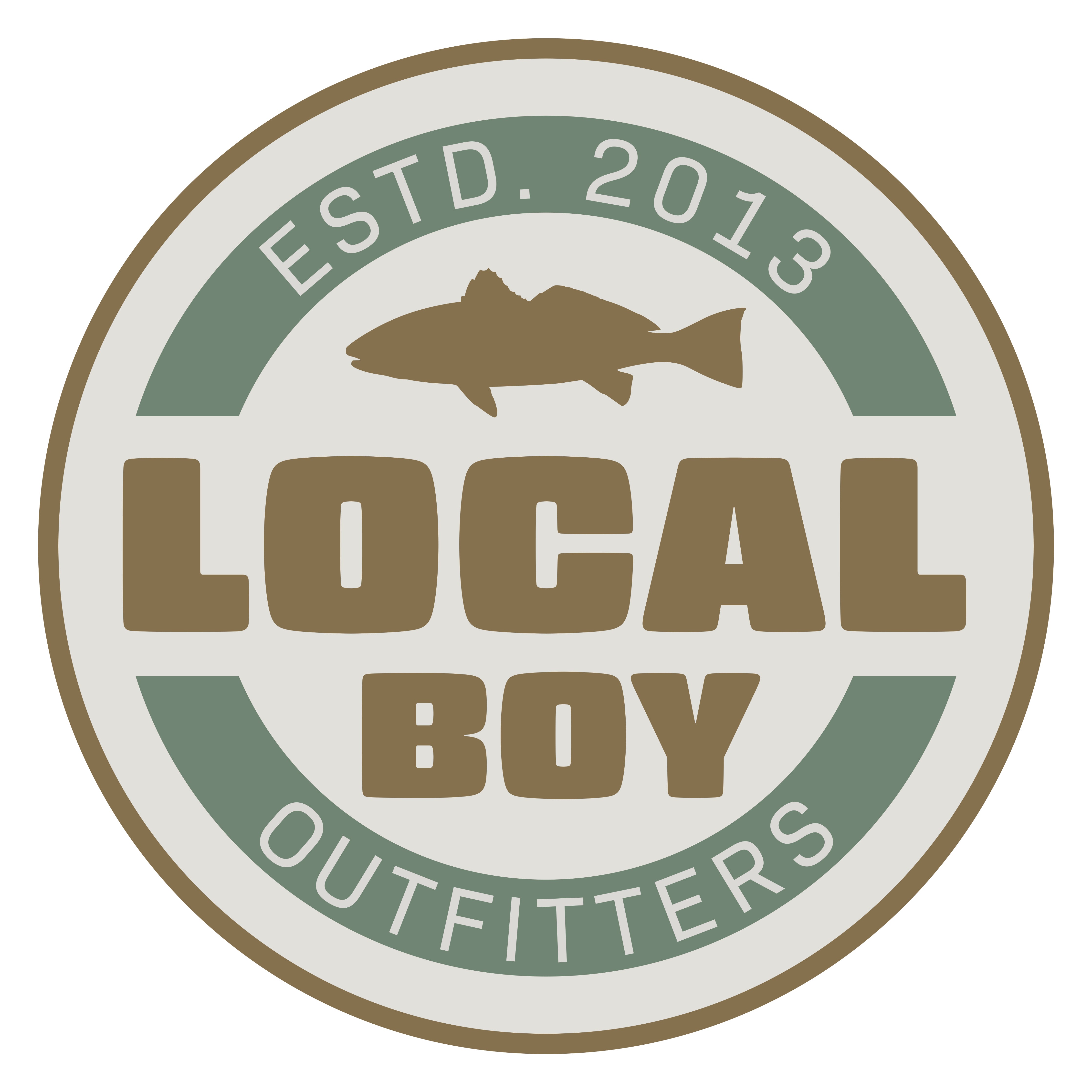 Classic Red Decal – Local Boy Outfitters