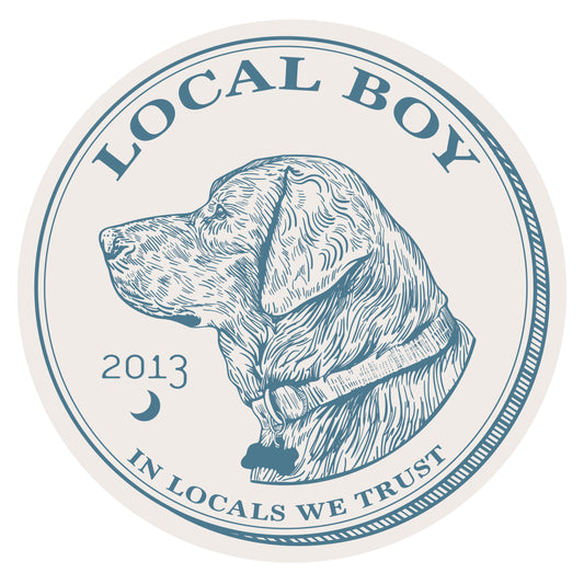 In Locals We Trust Decal