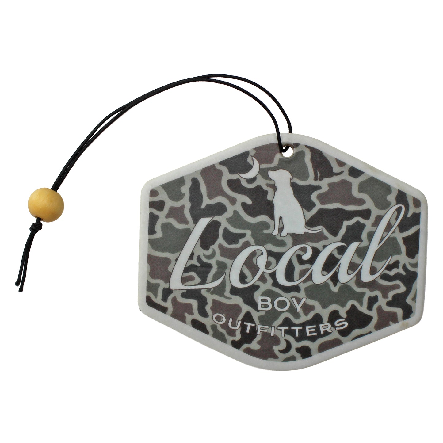 Dog & Moon Camo Badge Air Freshener - Dog & Moon Camo