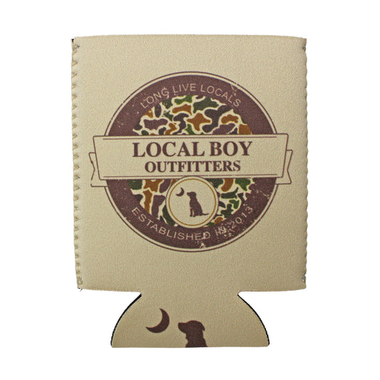 Vintage Sphere Koozie - Latte