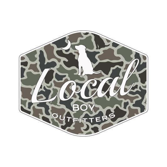 Dog & Moon Camo Badge Decal - Dog & Moon Camo