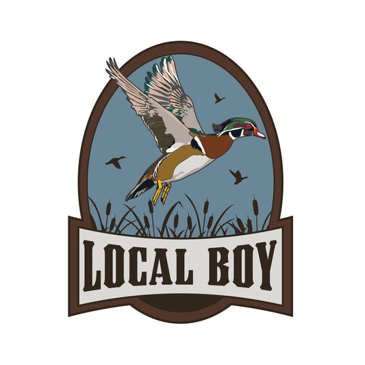 Swamp Duck Decal - Slate
