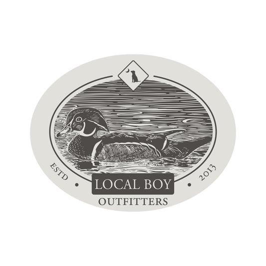Wood Cut Decal - Silver