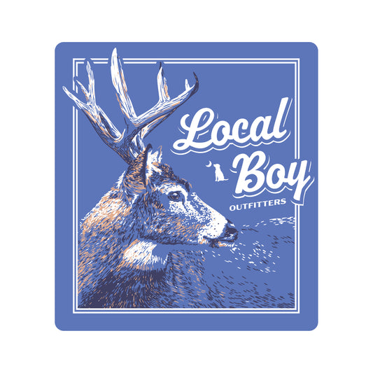 Stag Profile Decal - Marina