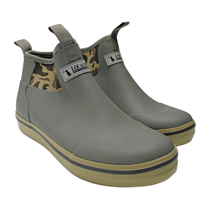 Rubber Boots - Dark Olive/Retro Camo