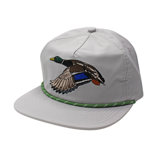 Mr. Mallard Low-Profile Rope Hat - Cool Gray