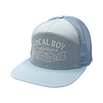Fish Tails 7 Panel Hat