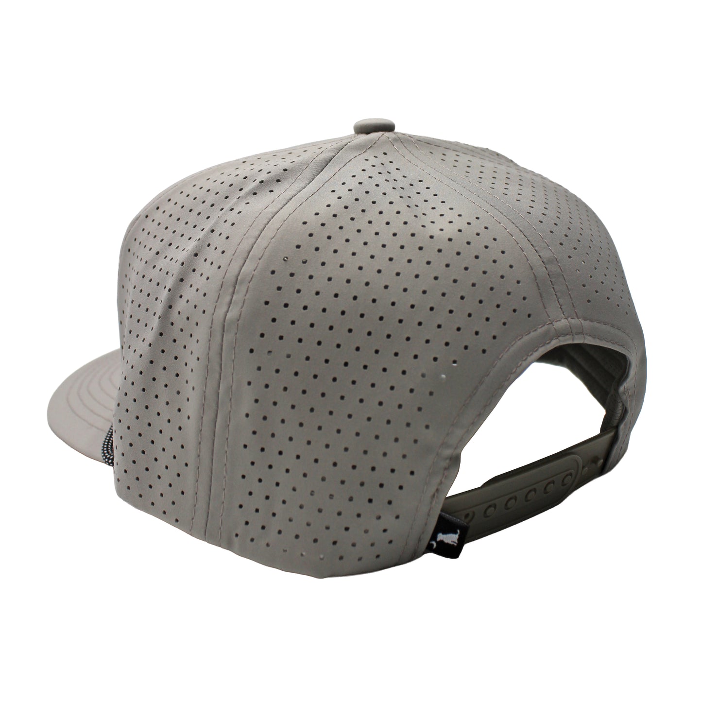 Quail Perforated Rope Hat - Light Gray