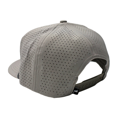 Quail Perforated Rope Hat - Light Gray