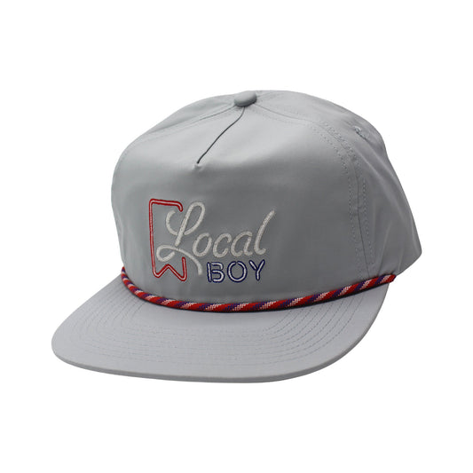 Neon Ultra Low Profile Rope Hat - Fog