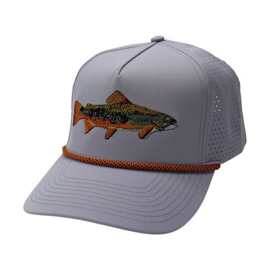 Rainbow Trout Perforated Rope Hat