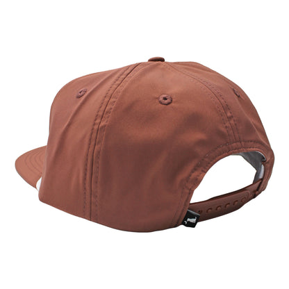 Patriotic Patch Low Profile Rope Hat - Brick
