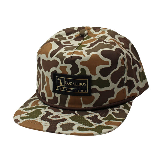 Woven Label Low Profile Rope Hat