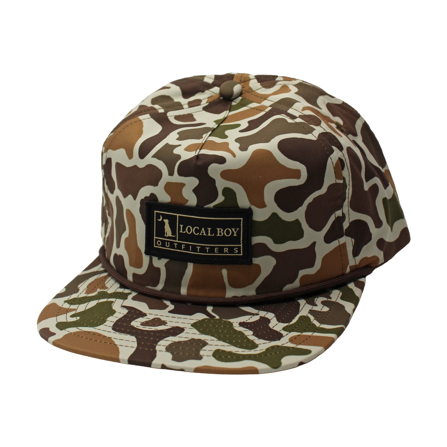 Youth Woven Patch Rope Hat