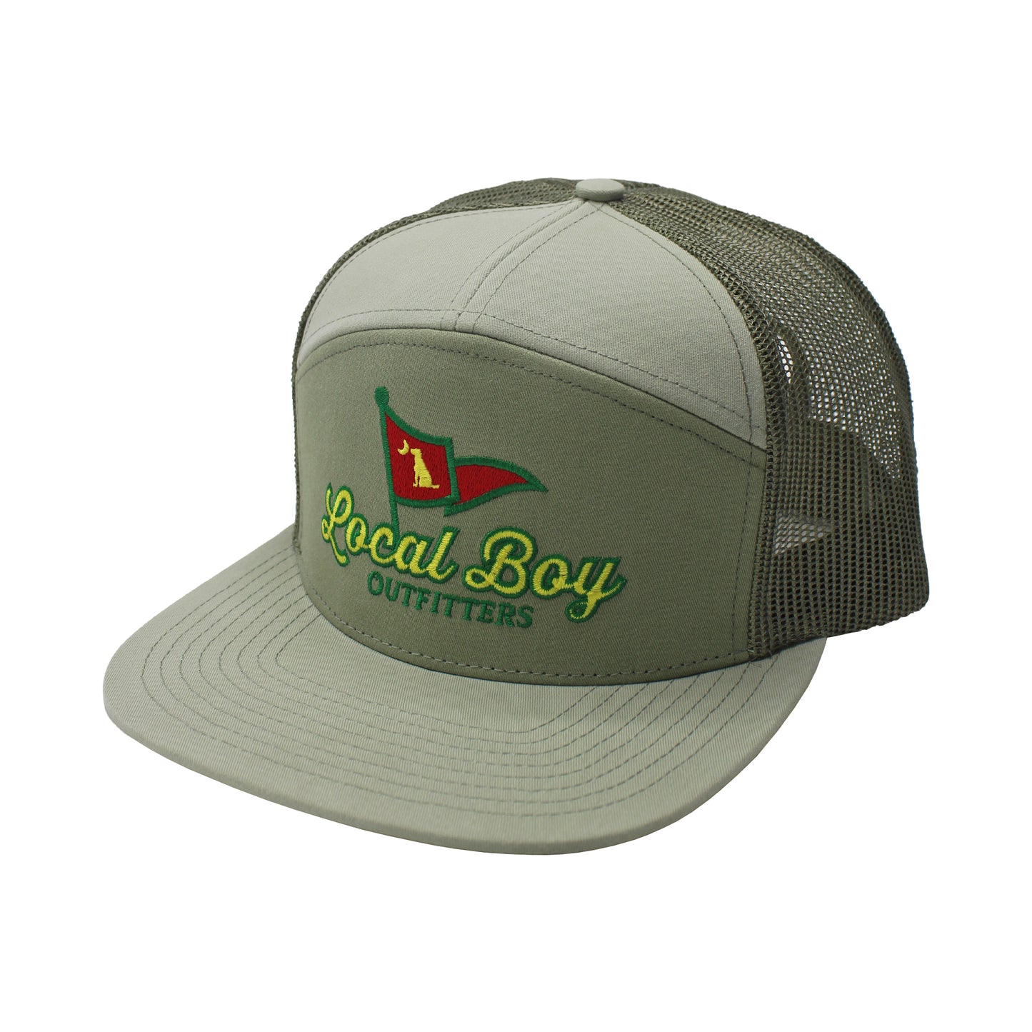 Front Pin 7 Panel Hat