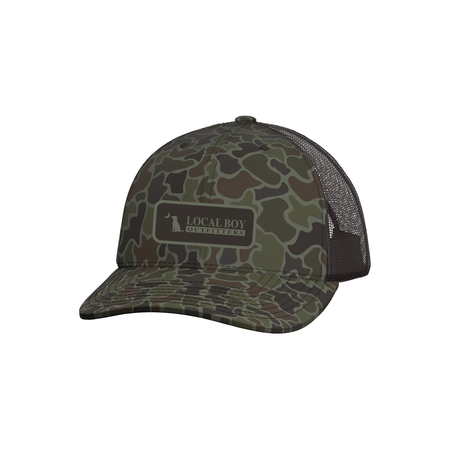Youth Logo Patch Trucker Hat - Localflage OD